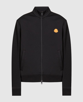 Moncler Black sports jacket with a logo 8G00050899PZ