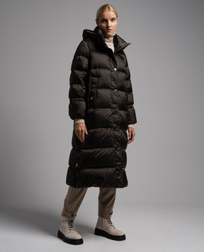 MooRER Khaki down jacket BREUILSH