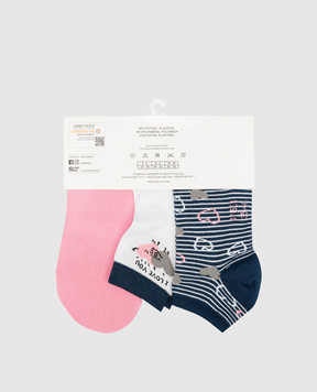 RiminiVeste Children's set of socks with a pattern SUMMERKIT