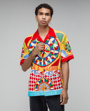Dolce&Gabbana Carretto print shirt G5JH9THI770