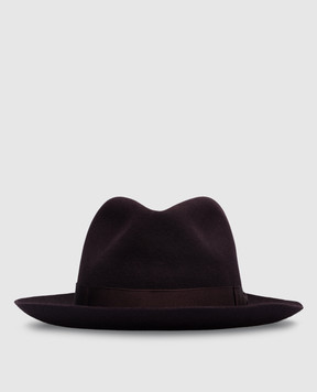 Borsalino Burgundy hat 50 grams 114665