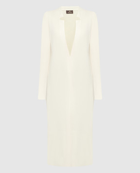 Enrico Mandelli White woolen cardigan A7KD265252