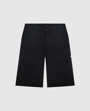 Dolce&Gabbana Black shorts with embroidery GZ2EAZHUMS8