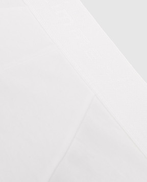 Zimmerli Sea Island Logo Briefs in White 2861444