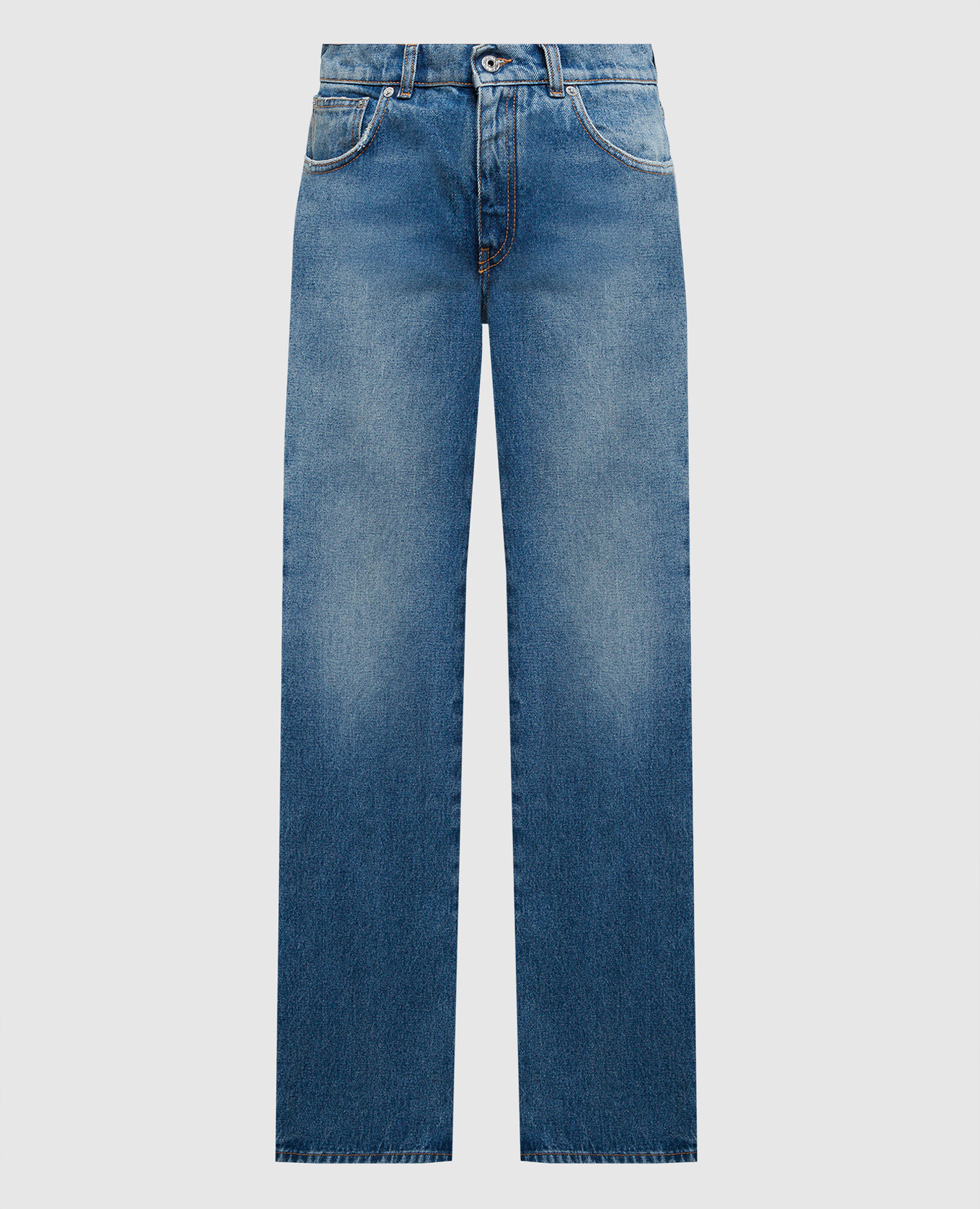 

Blue flared jeans with a distressed effect Off-White