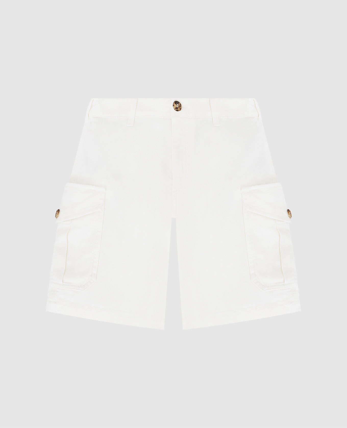 Baby milk shorts brunello cucinelli