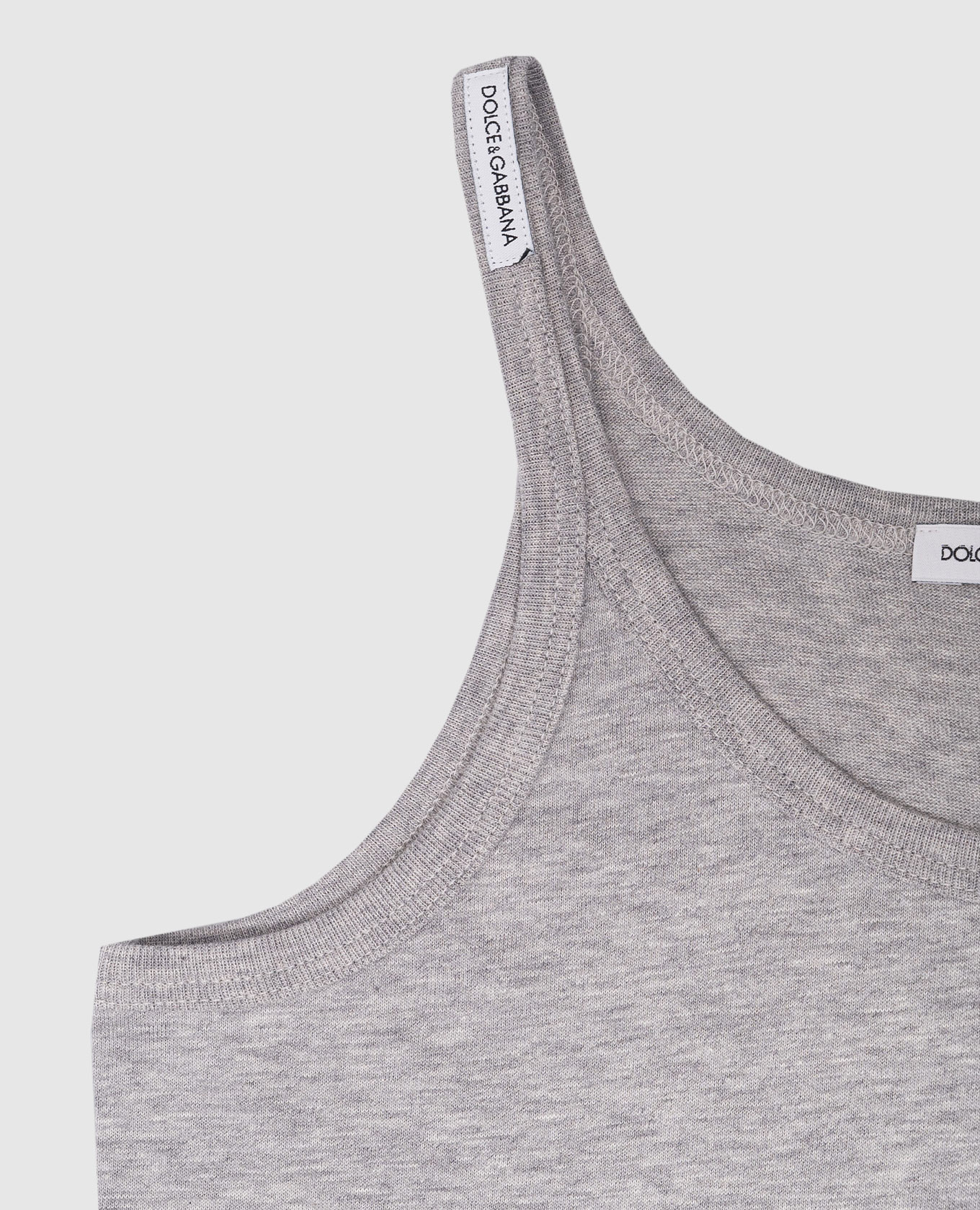 

Children's set of gray t-shirts with a logo Dolce&Gabbana, Grey