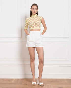 Max Mara Sportmax Carella yellow top CARELLA