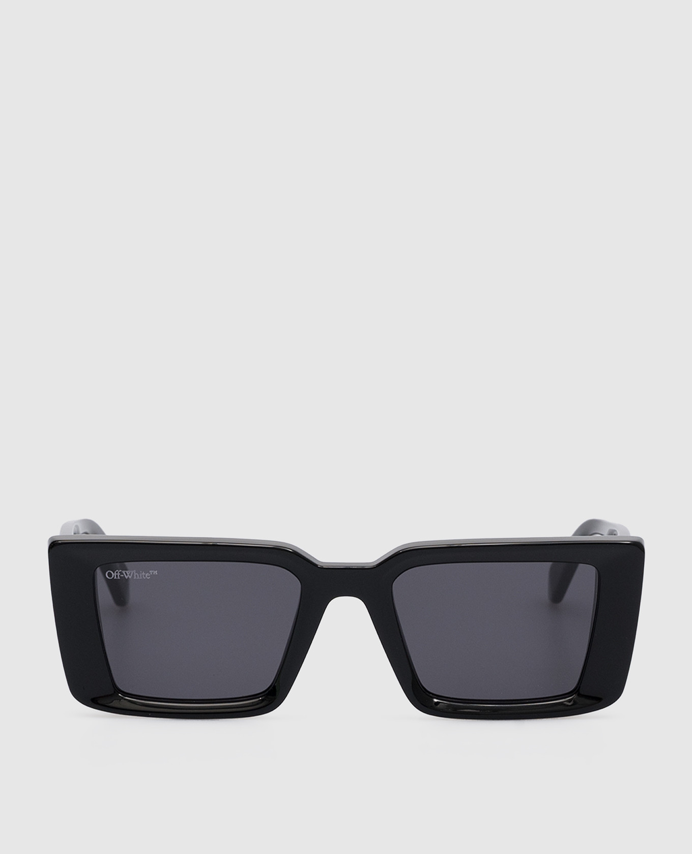 Off-White - Black Savannah sunglasses with logo embossing