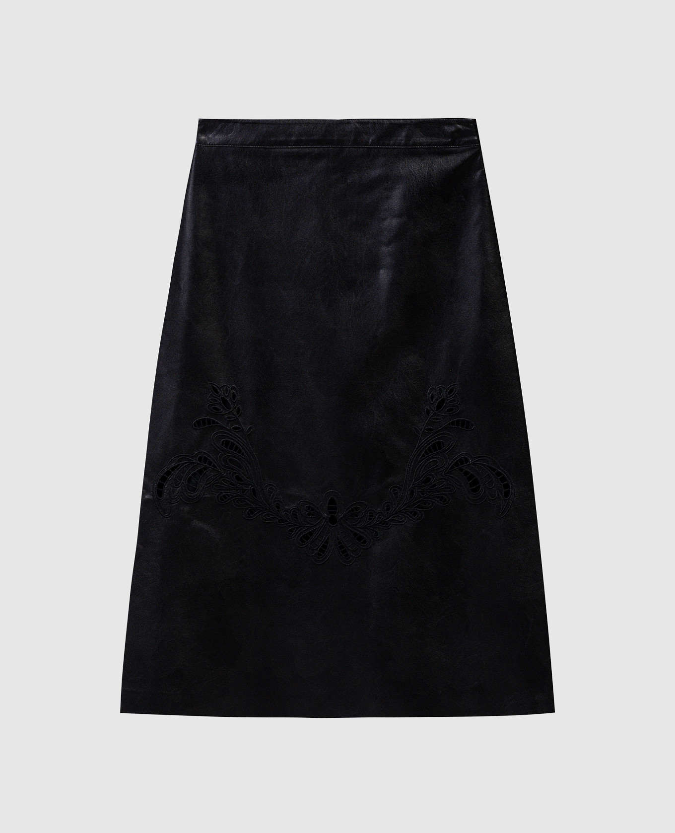 

Black skirt with Richelieu embroidery Twinset