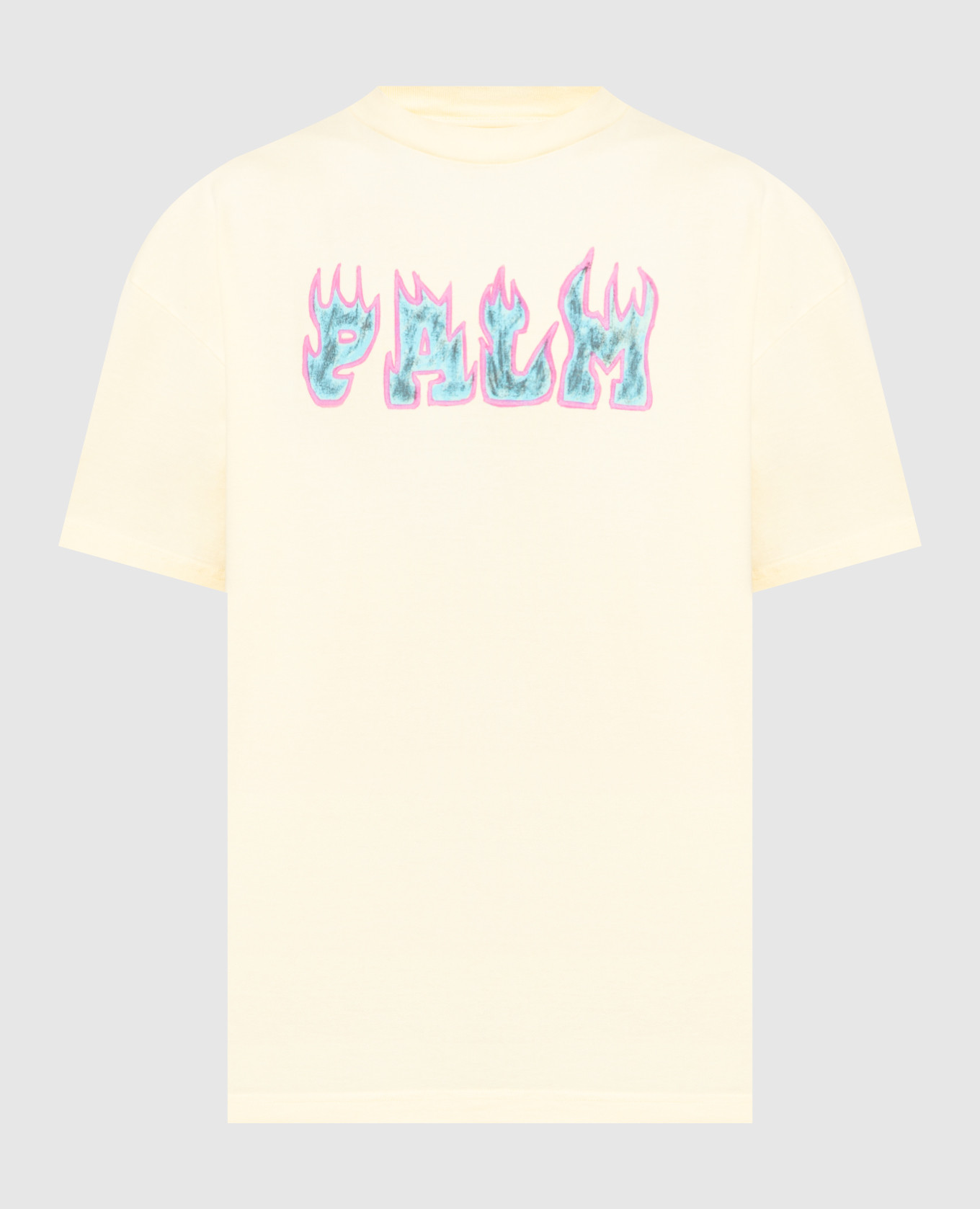 トップス Palm Angels / LOGO FLAMES VINT CREW Palm Angels Logo Flames Vint Crew | REVERSIBLE