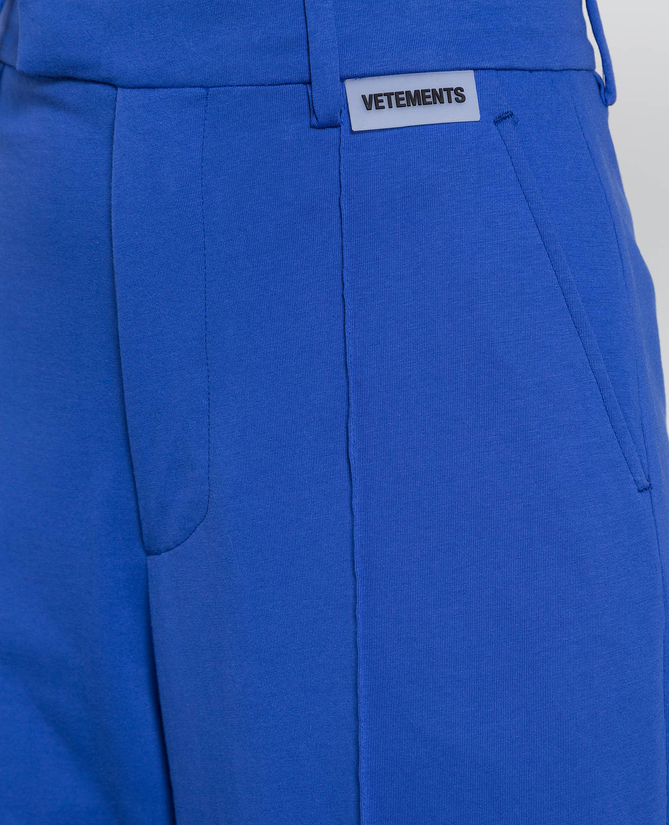 Blue loose fit trousers Vetements 5
