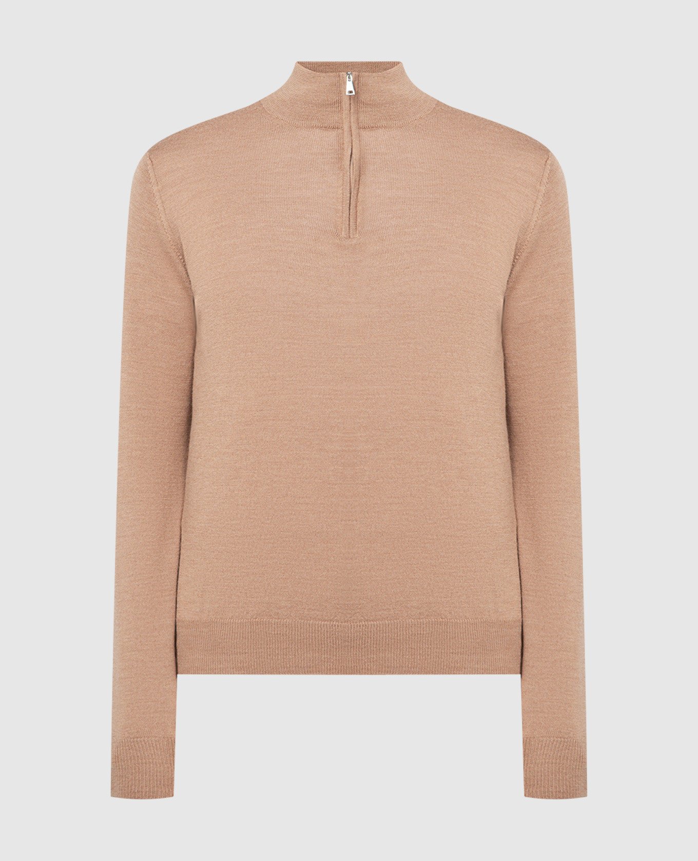 

Brown logo-engraved wool jumper Cashmere&Whiskey