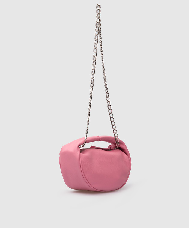 【送料&関税込】By Far Baby Cush Pink llic Leather Handb 83bad851-4ce9-4c62-aceb-