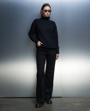 JOSEPH Draycott jeans with belt in black JF006799