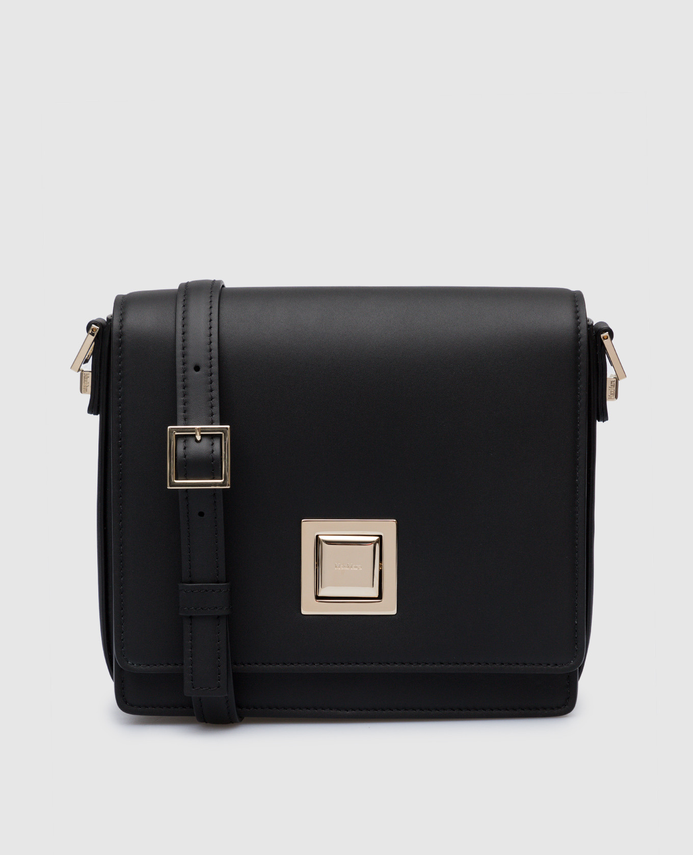 Max Mara - Black leather shoulder bag Borset MM BORSET - buy with Czech  Republic delivery at Symbol