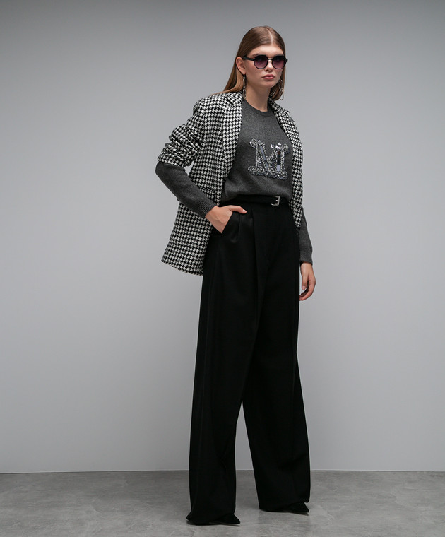 ボトムスその他 Max Mara Rosi' Blazer Max Mara - Rosi check wool coat ROSI - shop with European