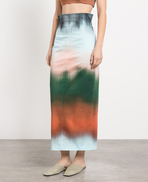 Philosophy di Lorenzo Serafini Tie Dye Print Skirt A01010741