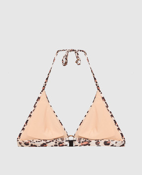 Vilebrequin Beige bodice from Flechett swimsuit in a print FCTU3H05