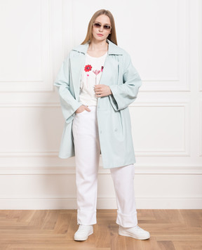 Marina Rinaldi White jeans with lapels ISTINTO