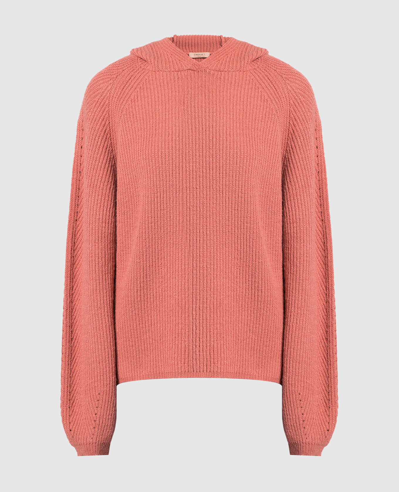 

Pink hoodie Twinset