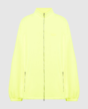 Vetements Yellow sports jacket with logo embroidery UE63JA200Y