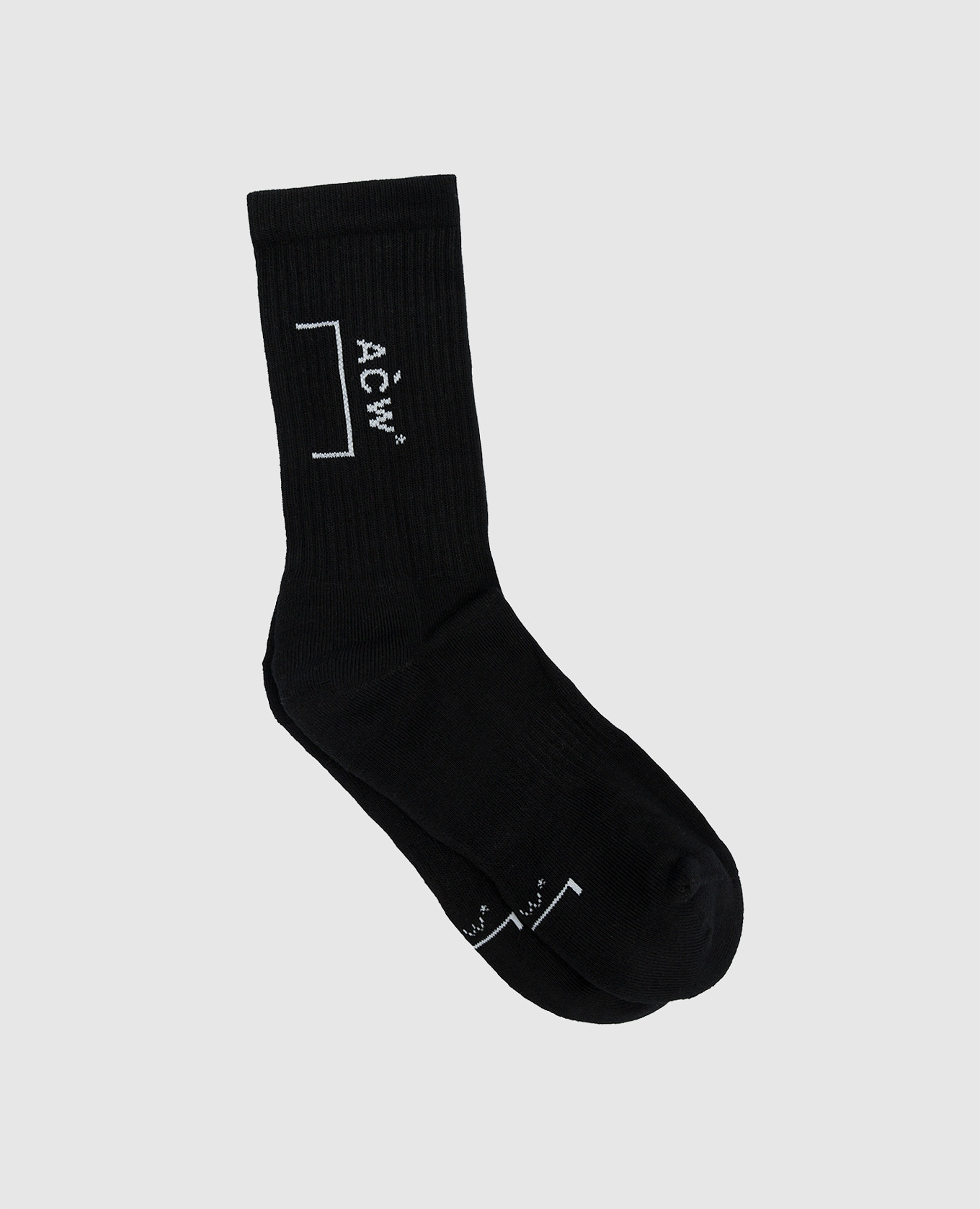 

Black socks with logo A Cold Wall