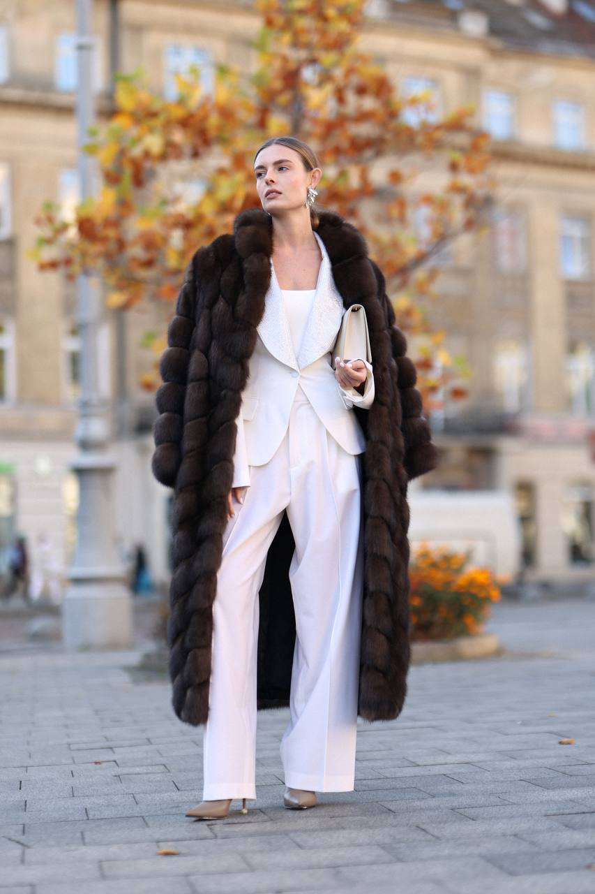 

White pants made of wool Giuseppe Di Morabito Milano