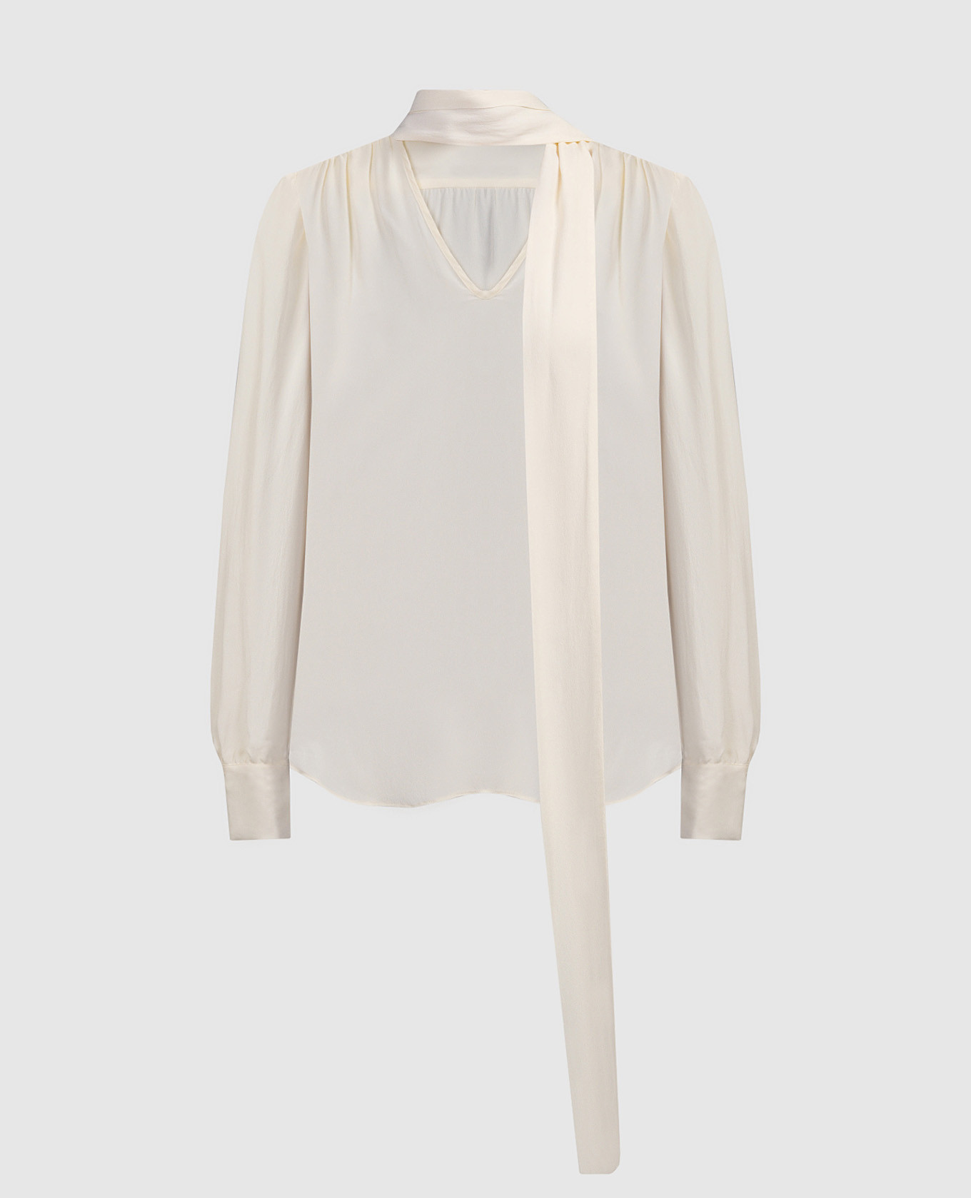 

Yellow blouse with metallic logo Twinset