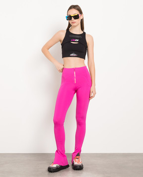 Off-White Pink logo leggings OWVG063S23JER001