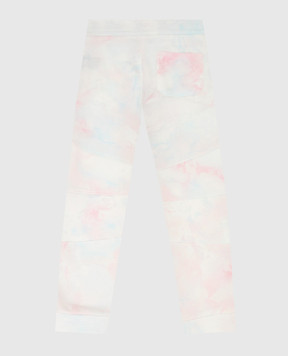 Balmain Children's tie-dye sweatpants 6P6707Z00811216