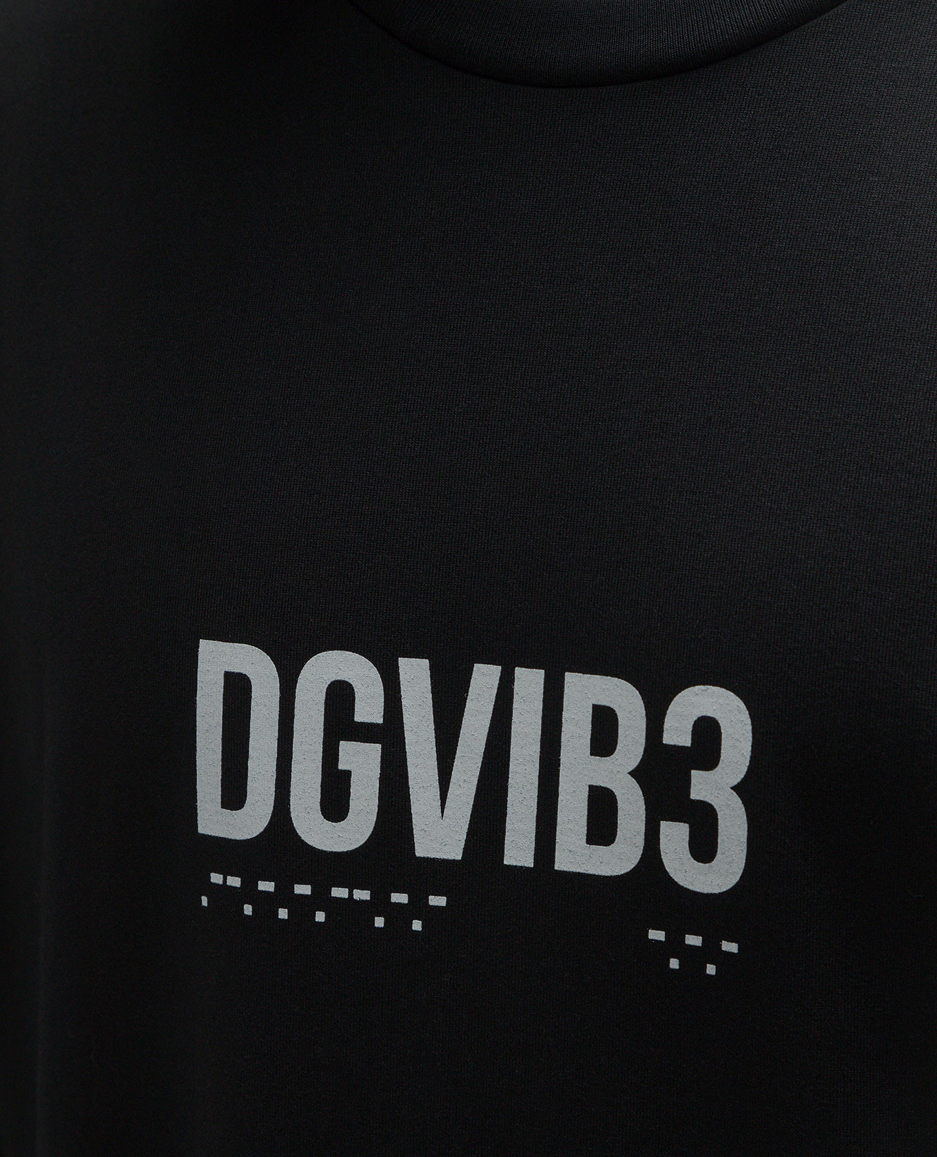 Black t-shirt with DGVIB3 print Dolce&Gabbana 5