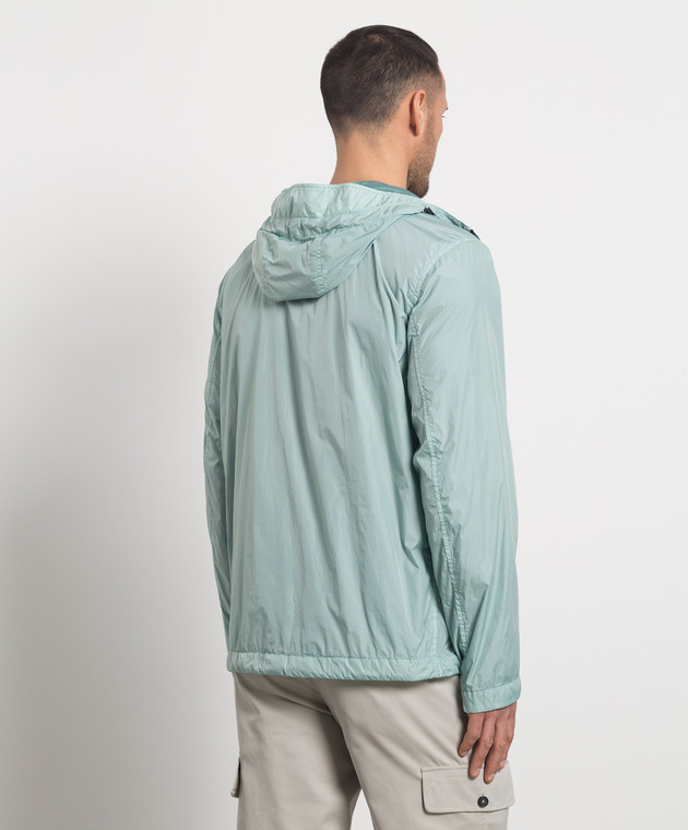 Stone Island - Blue jacket with logo patch 781540522 - shop with