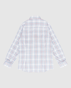 Stefano Ricci Children's checkered shirt YC004474LJ1870