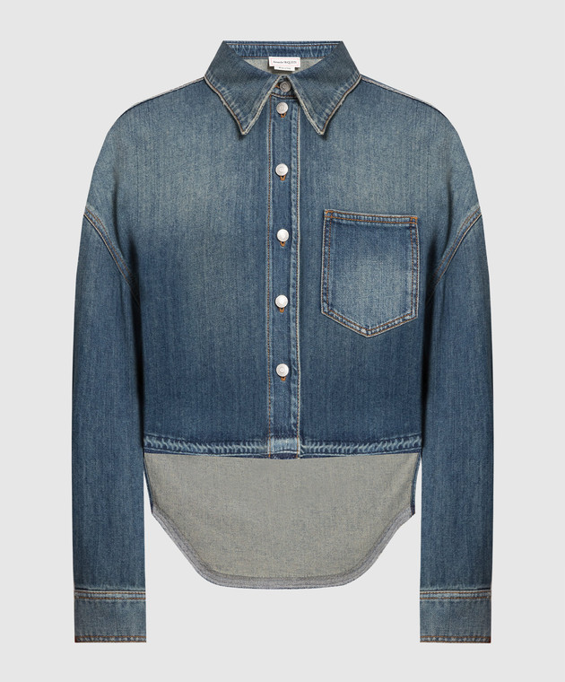 Alexander selling McQueen vest like denim shirt