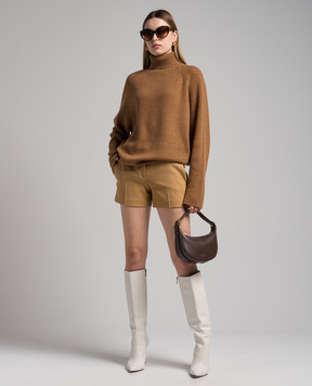 Michael Kors Brown wool shorts DPA7140009251