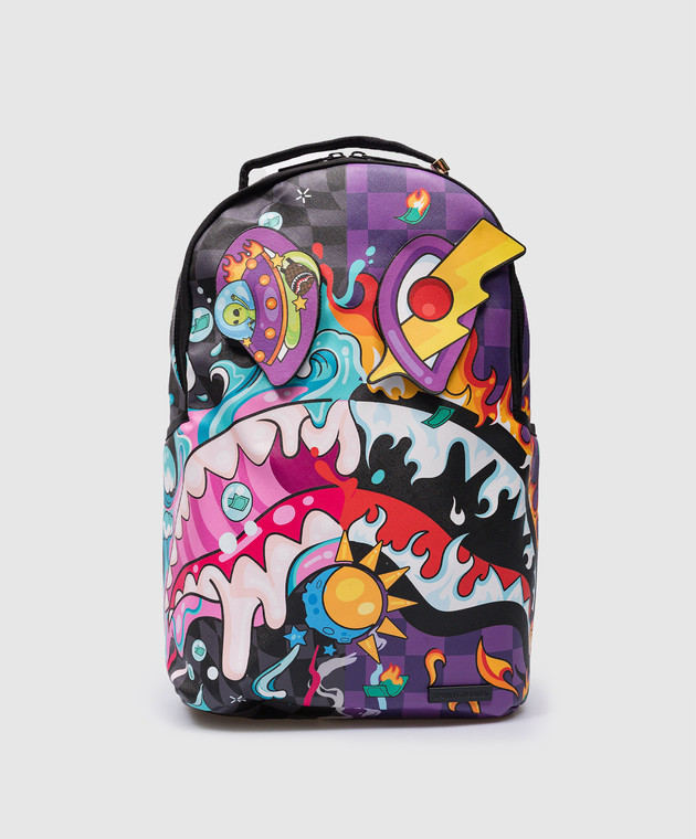 Purple sprayground backpack online