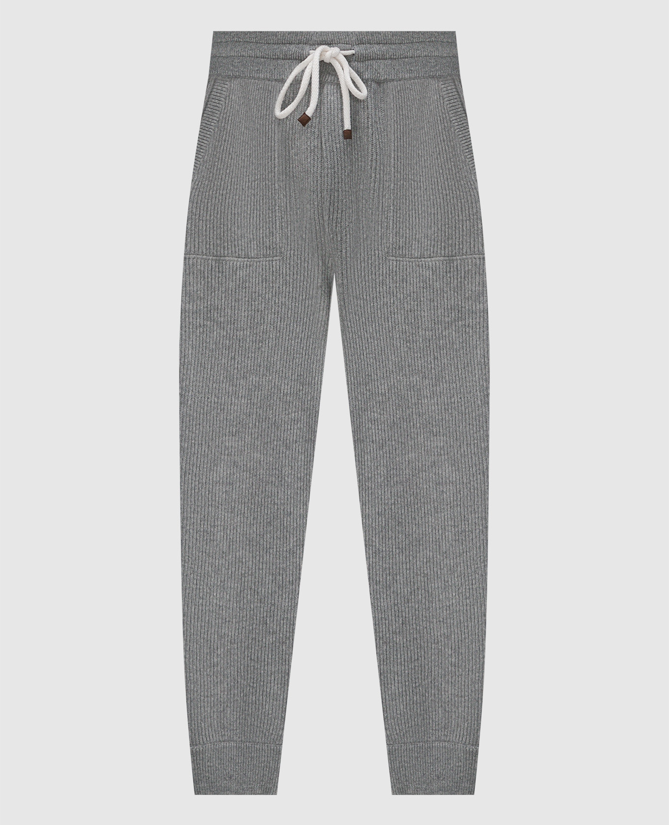 

Gray cashmere joggers Brunello Cucinelli, Grey