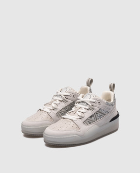 Moncler Pivot gray combo sneakers 4M00020M3579