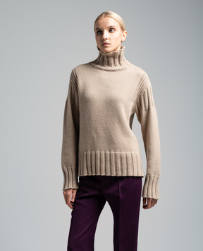 Jil Sander Brown cashmere sweater J40GP0019J13207