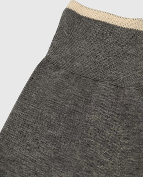 Brunello Cucinelli Gray socks MCS93921
