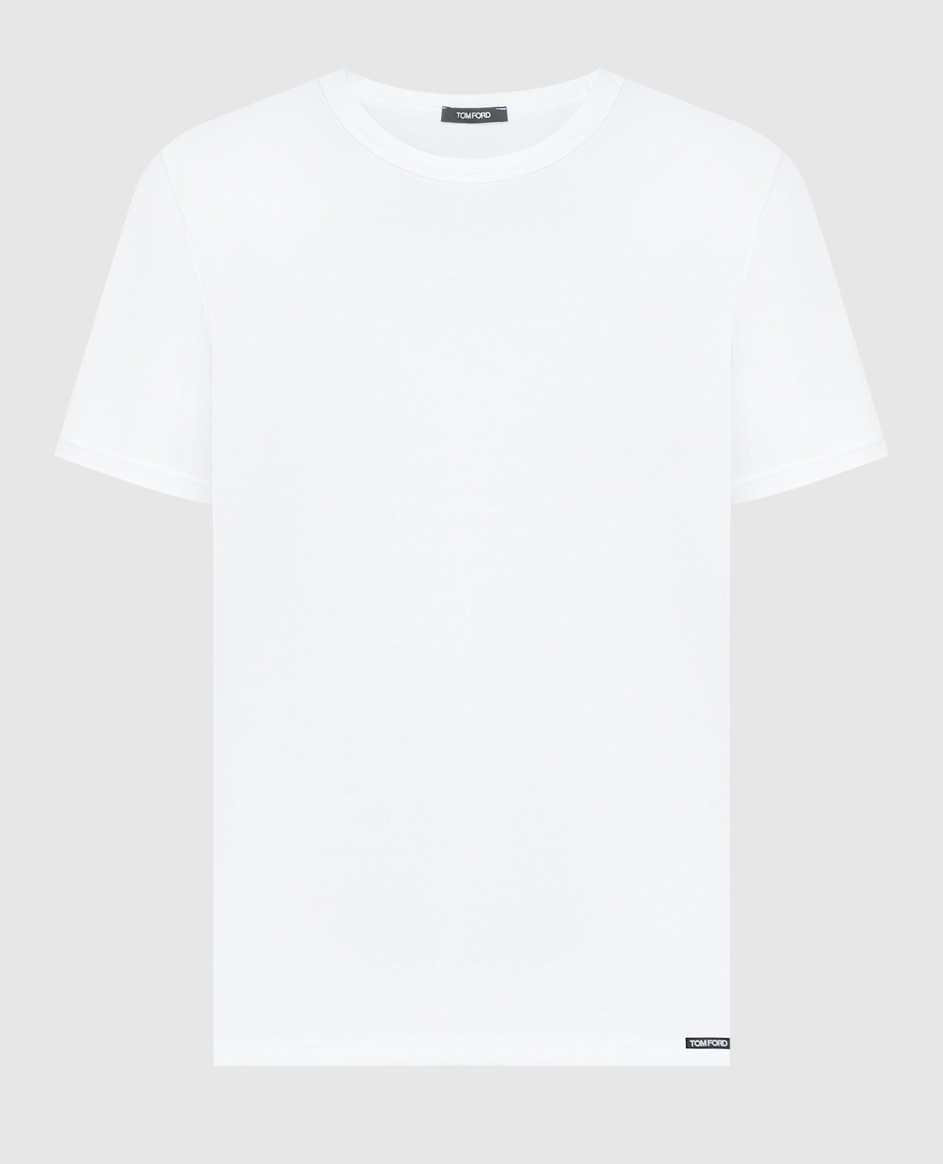 

White t-shirt with logo Tom Ford, Белый