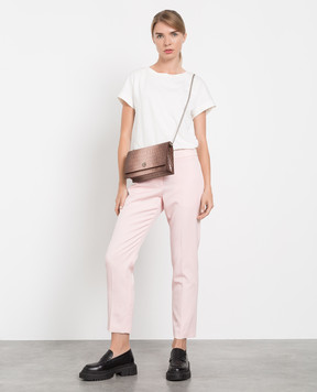Alexander McQueen Pink wool trousers 584968QJAAC