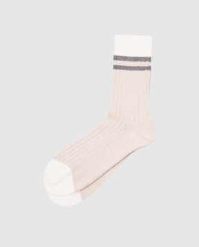 Brunello Cucinelli Beige socks MCS93551