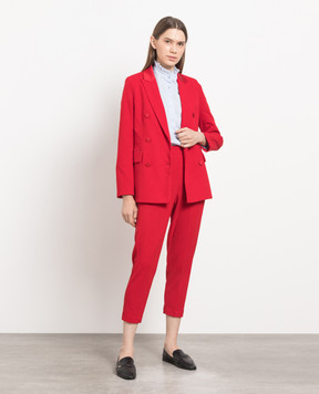 Vicolo Red double-breasted jacket TE0042