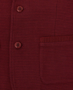 Stefano Ricci Children's burgundy blazer KY01012J02Y19496