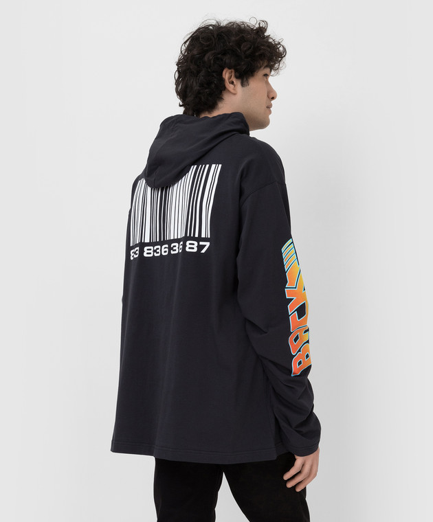 VTMNTS - Back To The Future print hoodie VL12TR400B - shop