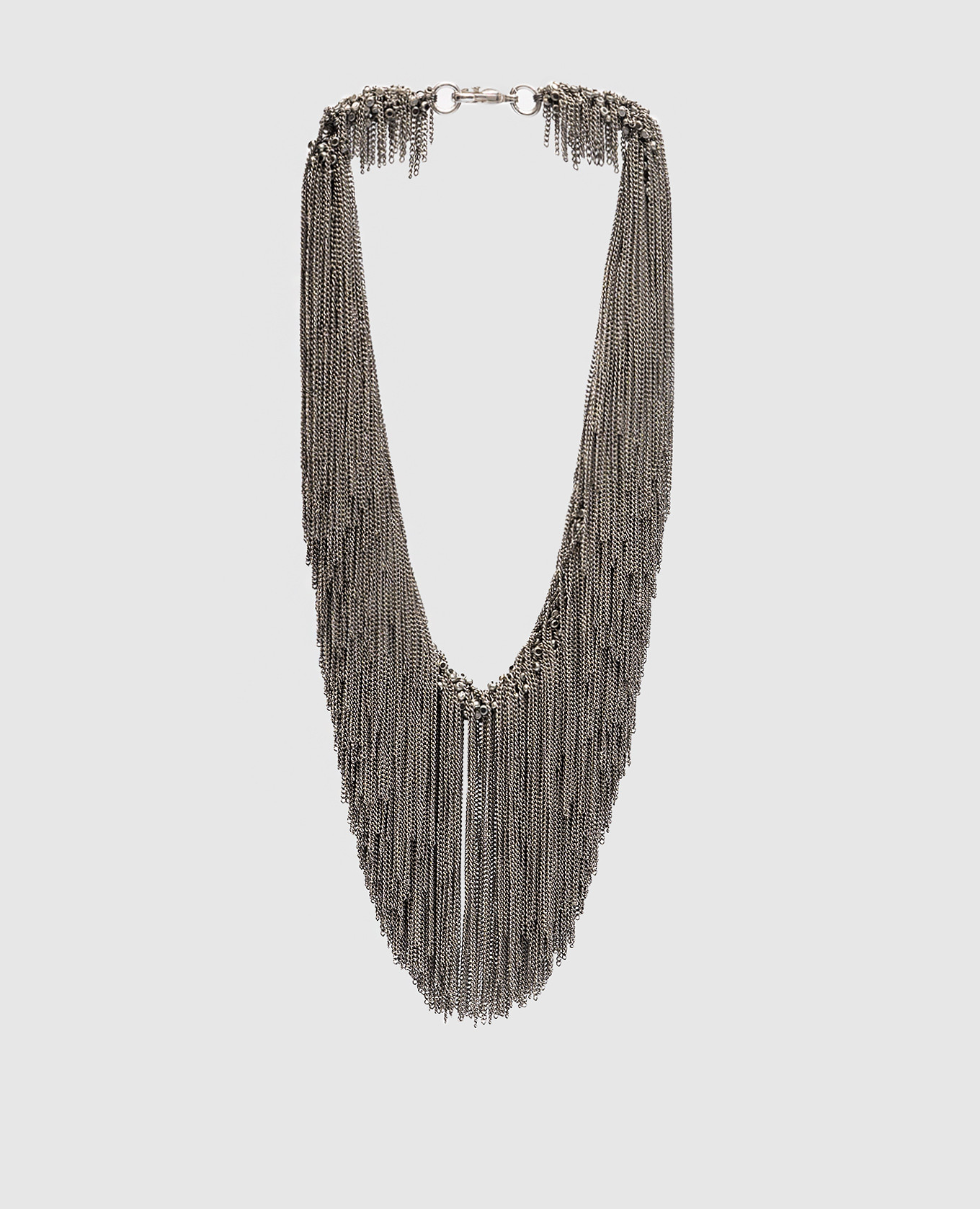

Silver necklace Marc Le Bihan