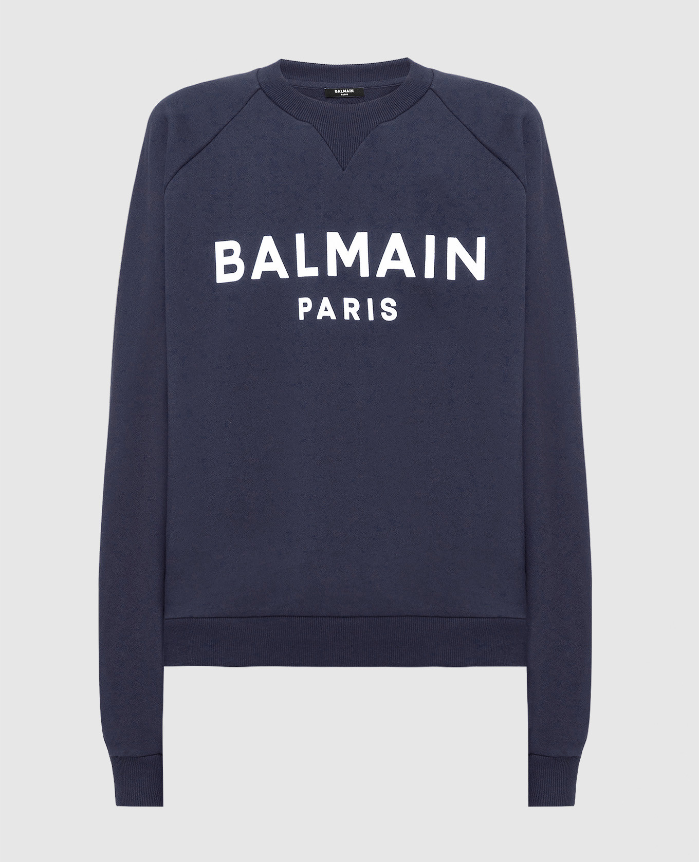 

Blue sweatshirt with contrasting logo Balmain