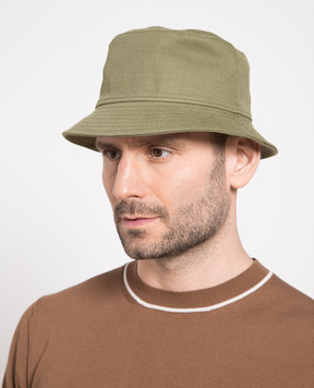 Borsalino Khaki logo panama B32089EC0054